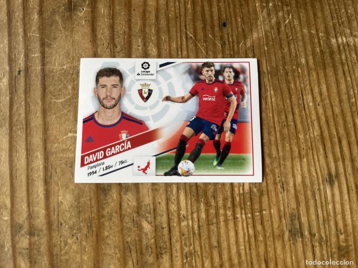 Cromos de f&uacute;tbol: CROMO SIN PEGAR NUNCA PEGADO ALBUM LIGA ESTE 22 23 2022 2023 OSASUNA # 6 DAVID GARCIA