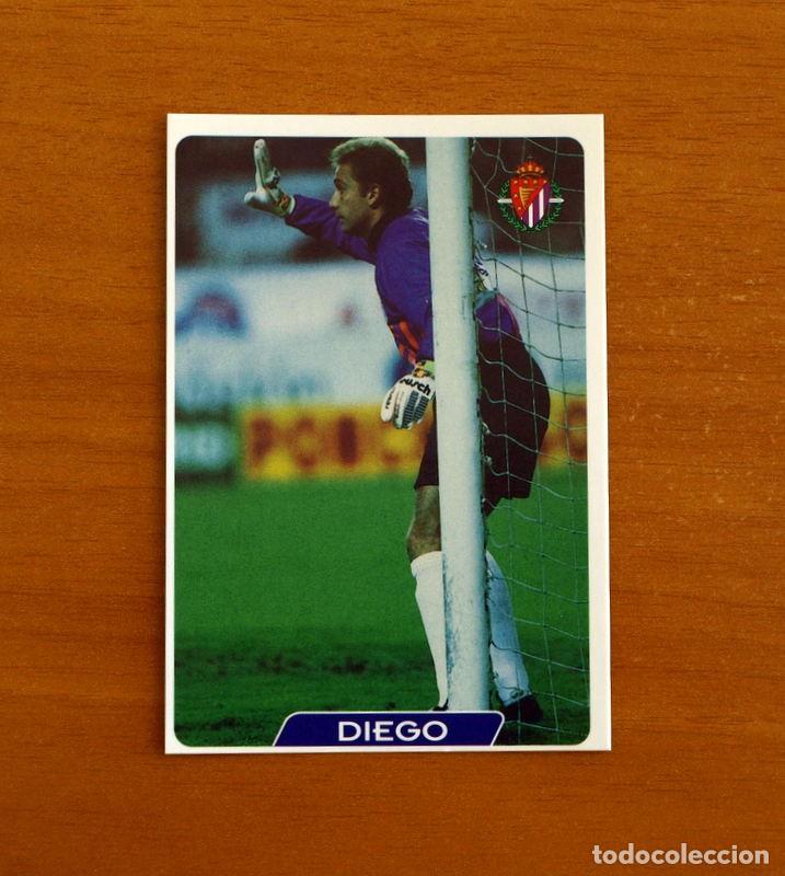 Cromos de f&uacute;tbol: Real Valladolid -N&ordm; 328 Diego -UH-&Uacute;ltima Hora -Las Fichas la Liga 95-96-1995-1996-Mundicromo