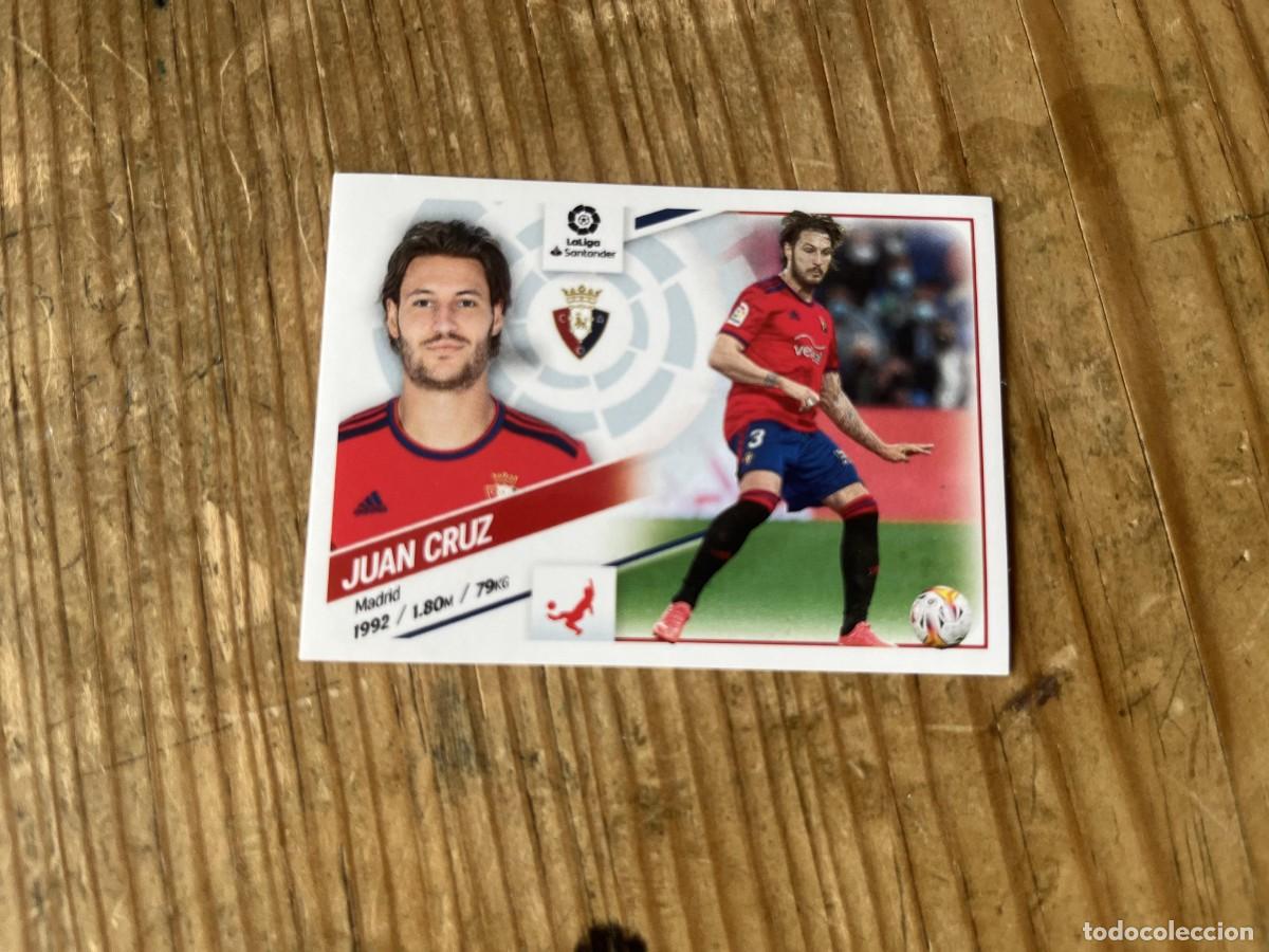 Cromos de f&uacute;tbol: CROMO SIN PEGAR NUNCA PEGADO ALBUM LIGA ESTE 22 23 2022 2023 OSASUNA # 8 JUAN CRUZ