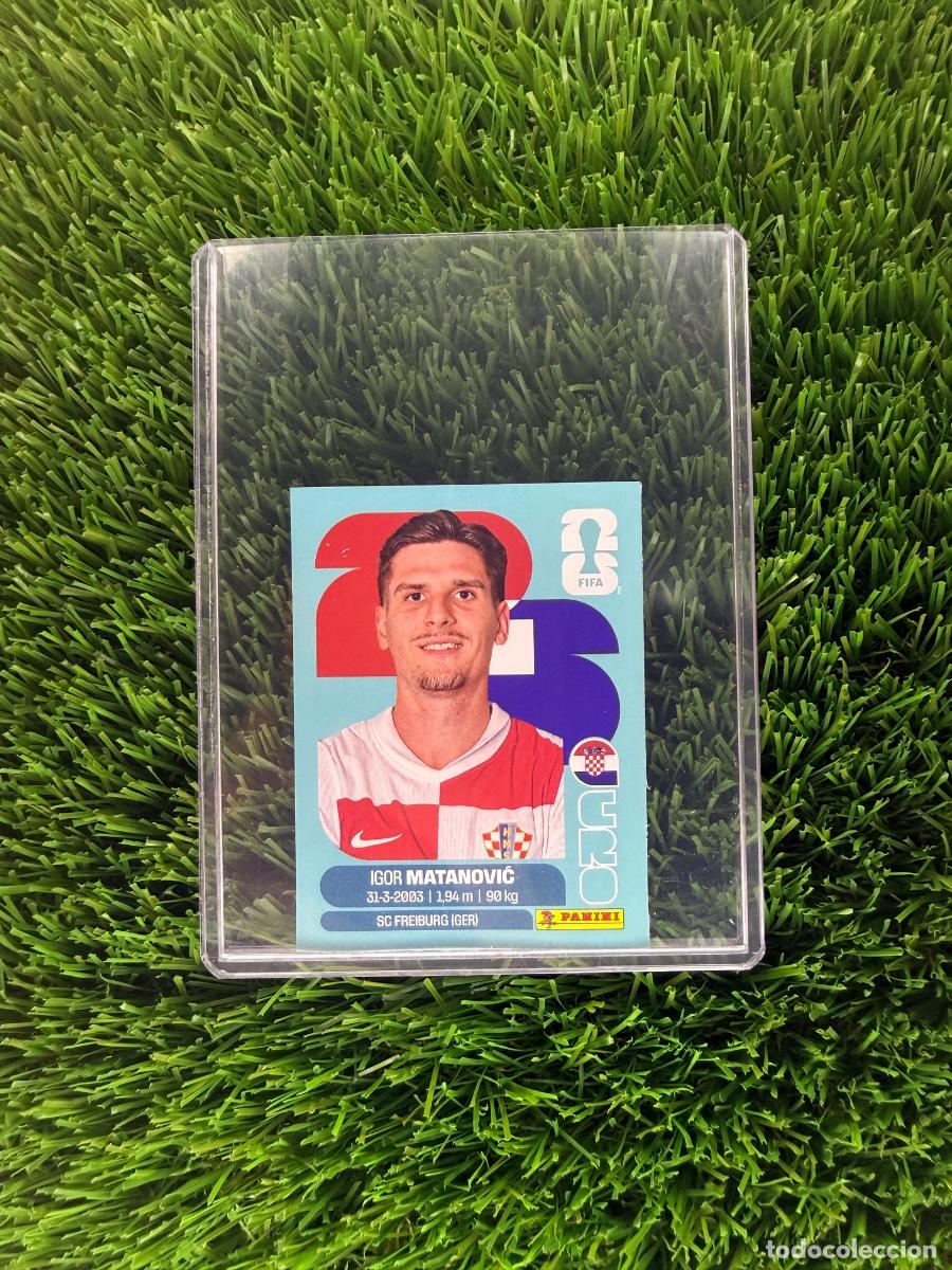 Cromos de f&uacute;tbol: N&ordm; CRO20B Igor Matanovic Actualizaci&oacute;n Croacia Mundial 2026 Stickers