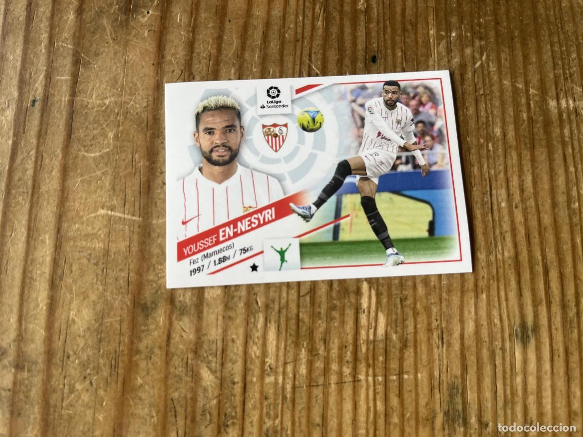 Cromos de f&uacute;tbol: CROMO SIN PEGAR NUNCA PEGADO ALBUM LIGA ESTE 22 23 2022 2023 SEVILLA # 19 EN-NESYRI