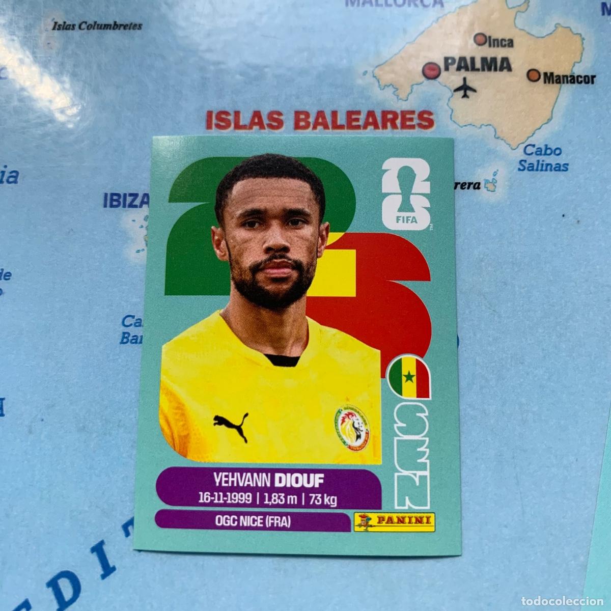 Cromos de f&uacute;tbol: Senegal n&uacute;mero 3 cromo panini Mundial Fifa World Cup 2026