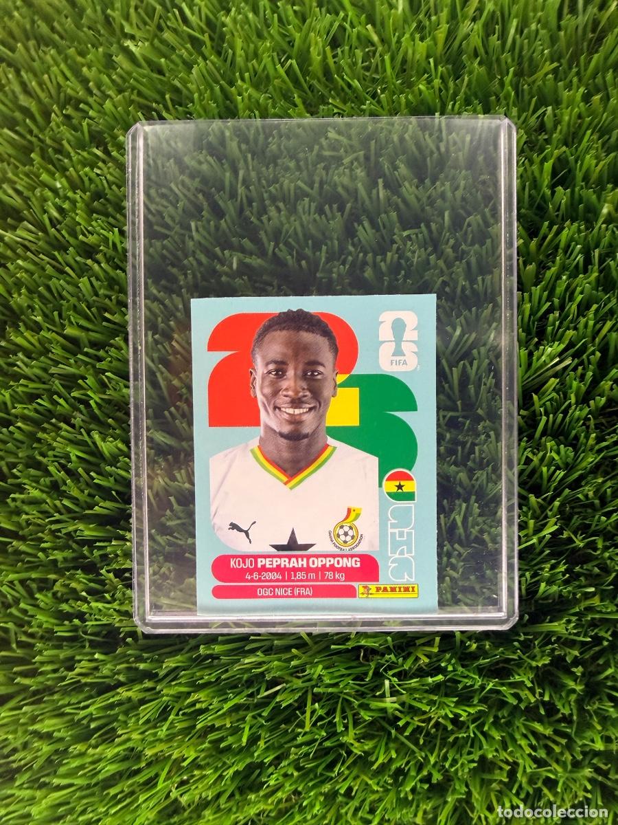 Cromos de f&uacute;tbol: N&ordm; GHA4B Kojo Peprah Oppong Actualizaci&oacute;n Ghana Mundial 2026 Stickers
