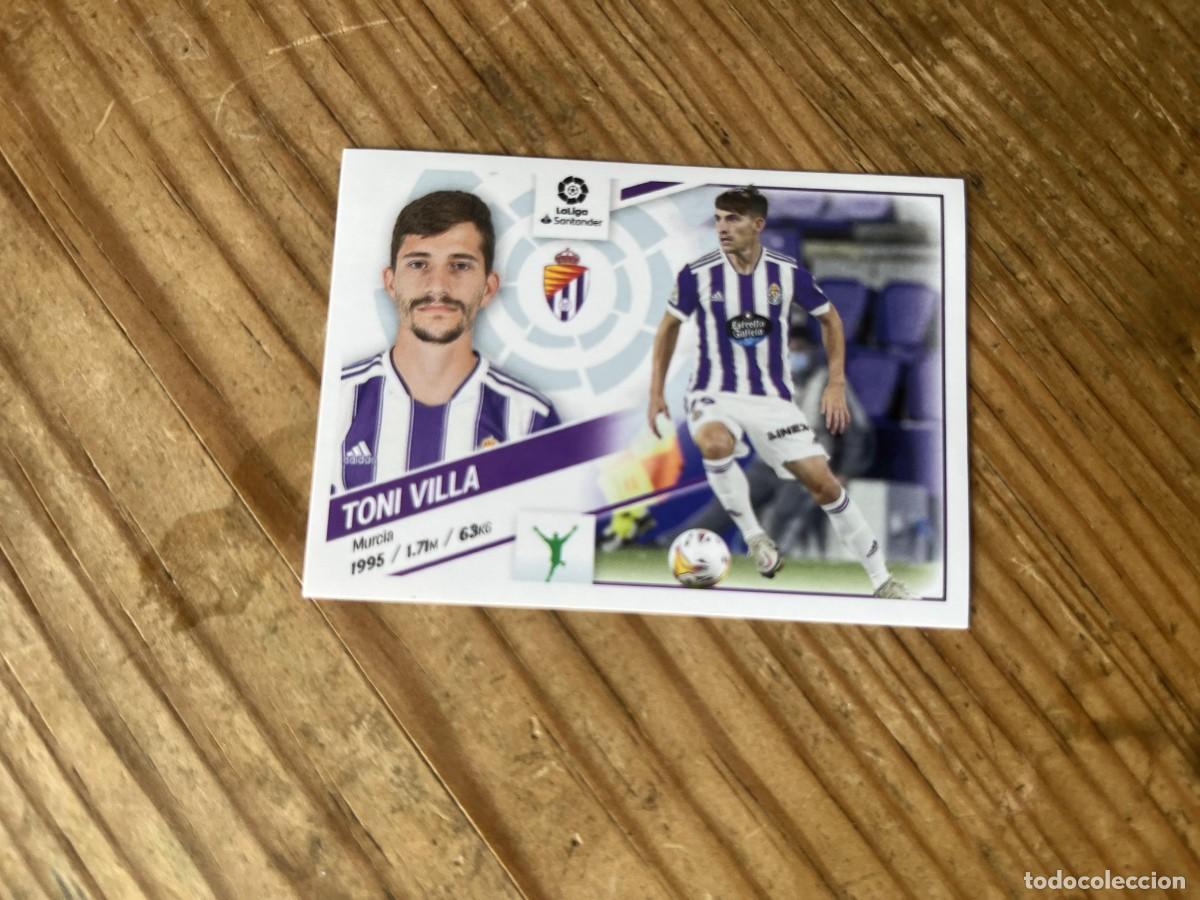 Cromos de f&uacute;tbol: CROMO SIN PEGAR NUNCA PEGADO ALBUM LIGA ESTE 22 23 2022 2023 VALLADOLID # 17 TONI VILLA
