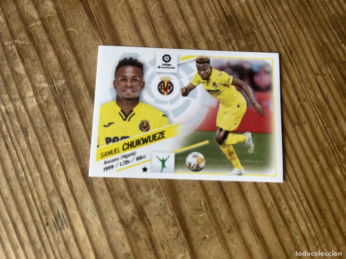 Cromos de f&uacute;tbol: CROMO SIN PEGAR NUNCA PEGADO ALBUM LIGA ESTE 22 23 2022 2023 VILLARREAL # 18 CHUKWUEZE