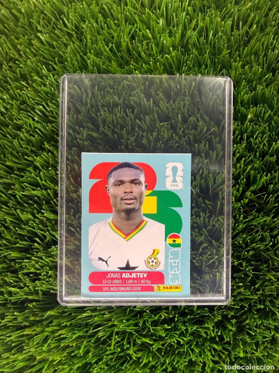 Cromos de f&uacute;tbol: N&ordm; GHA6B Jonas Adjetey Actualizaci&oacute;n Ghana Mundial 2026 Stickers