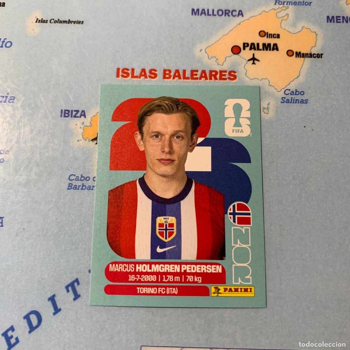 Cromos de f&uacute;tbol: Noruega n&uacute;mero 6 cromo panini Mundial Fifa World Cup 2026