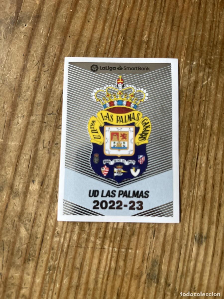 Cromos de f&uacute;tbol: CROMO SIN PEGAR NUNCA PEGADO ALBUM LIGA ESTE 22 23 2022 2023 LAS PALMAS # 10 ESCUDO