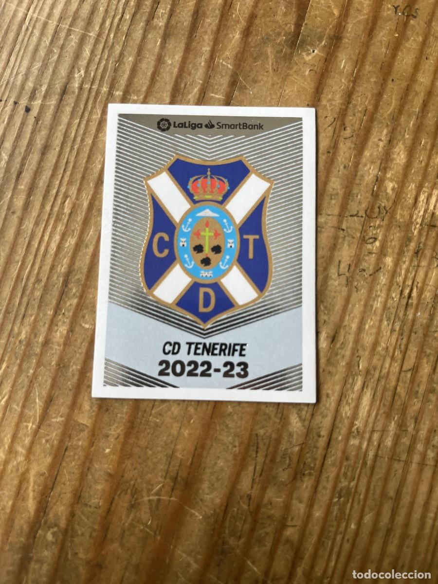 Cromos de f&uacute;tbol: CROMO SIN PEGAR NUNCA PEGADO ALBUM LIGA ESTE 22 23 2022 2023 TENERIFE # 20 ESCUDO