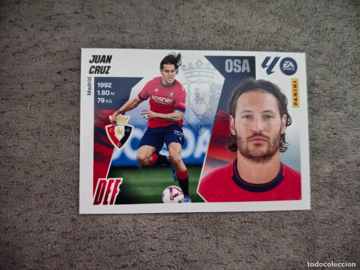 Cartes &agrave; collectionner de Football: Cromo 9 JUAN CRUZ CA OSASUNA. Colecci&oacute;n LALIGA F&uacute;tbol 2025-2026 PANINI Nuevo