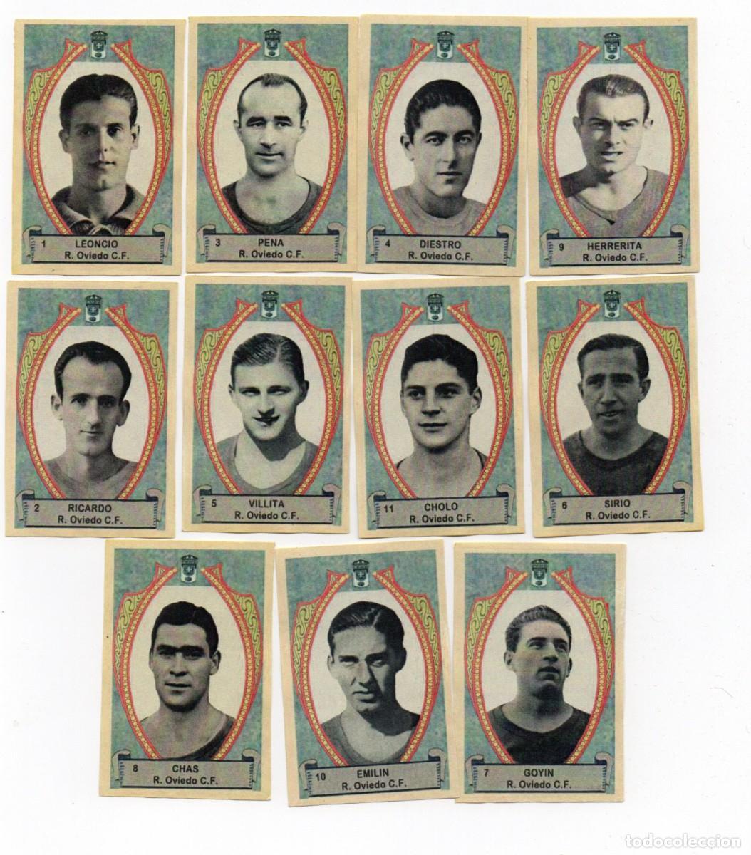 Cartes &agrave; collectionner de Football: REAL OVIEDO 1942 DE AZAFRAN LA FLOR