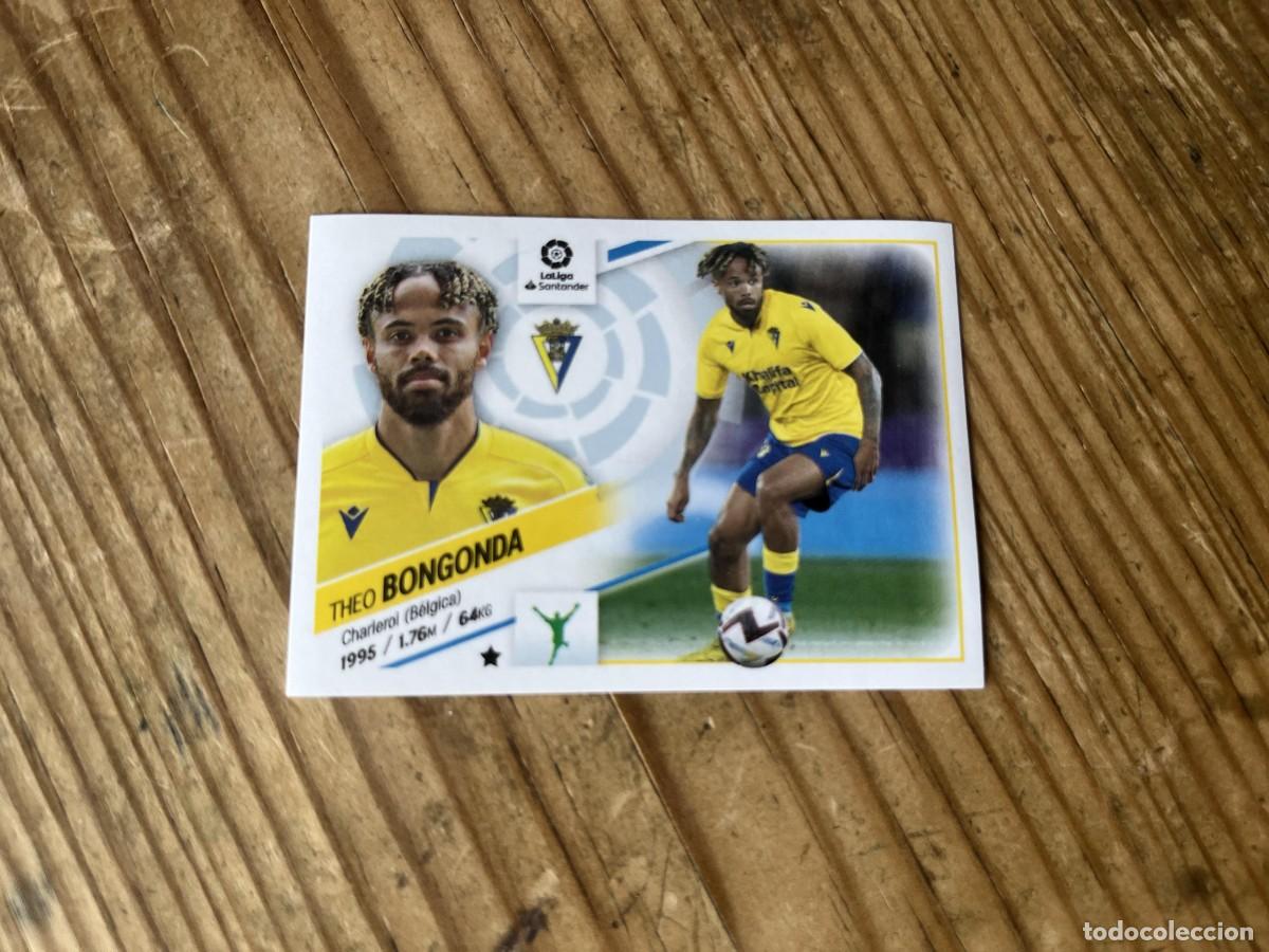 Cartes &agrave; collectionner de Football: CROMO SIN PEGAR NUNCA PEGADO ALBUM LIGA ESTE 22 23 2022 2023 FICHAJES # 44 BONGONDA CADIZ