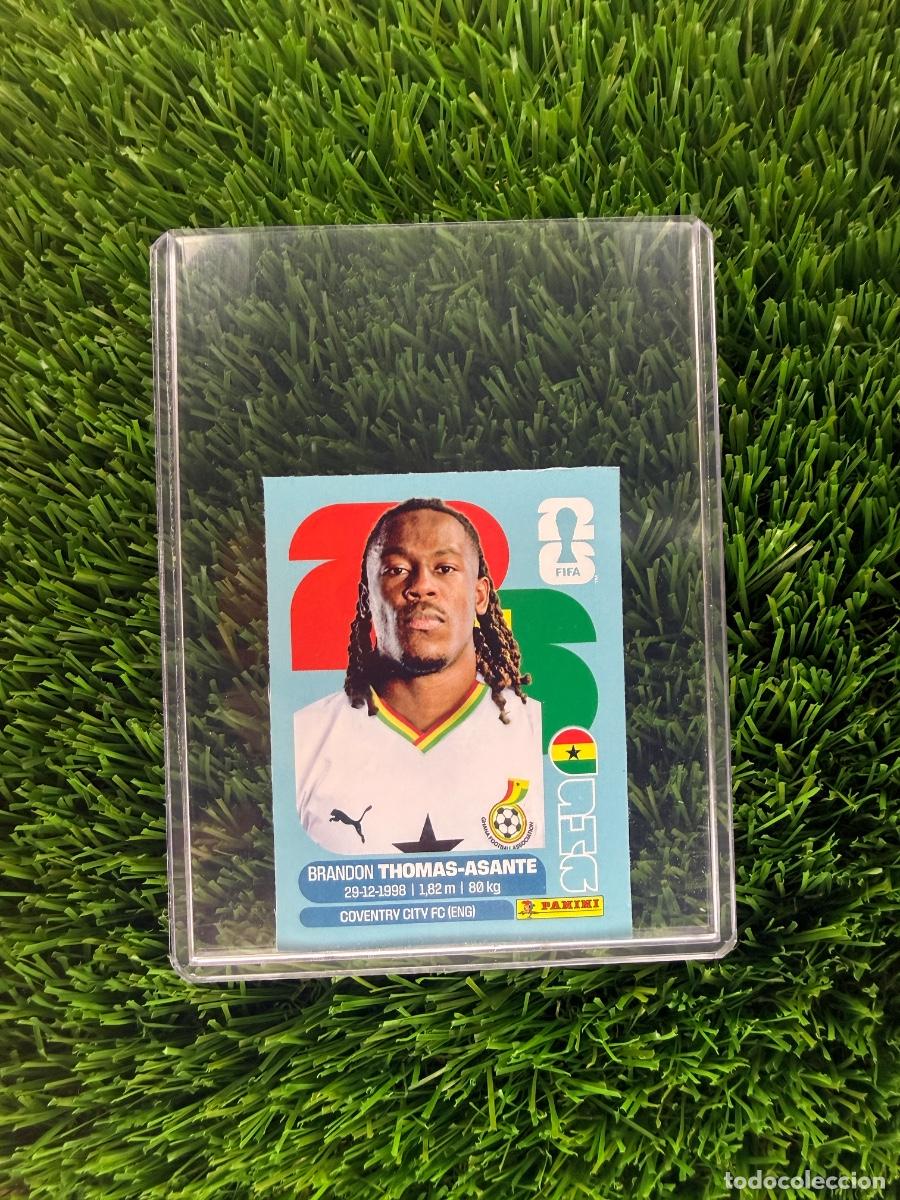Football Stickers: N&ordm; GHA18B Brandon Thomas-Asante Actualizaci&oacute;n Ghana Mundial 2026 Stickers