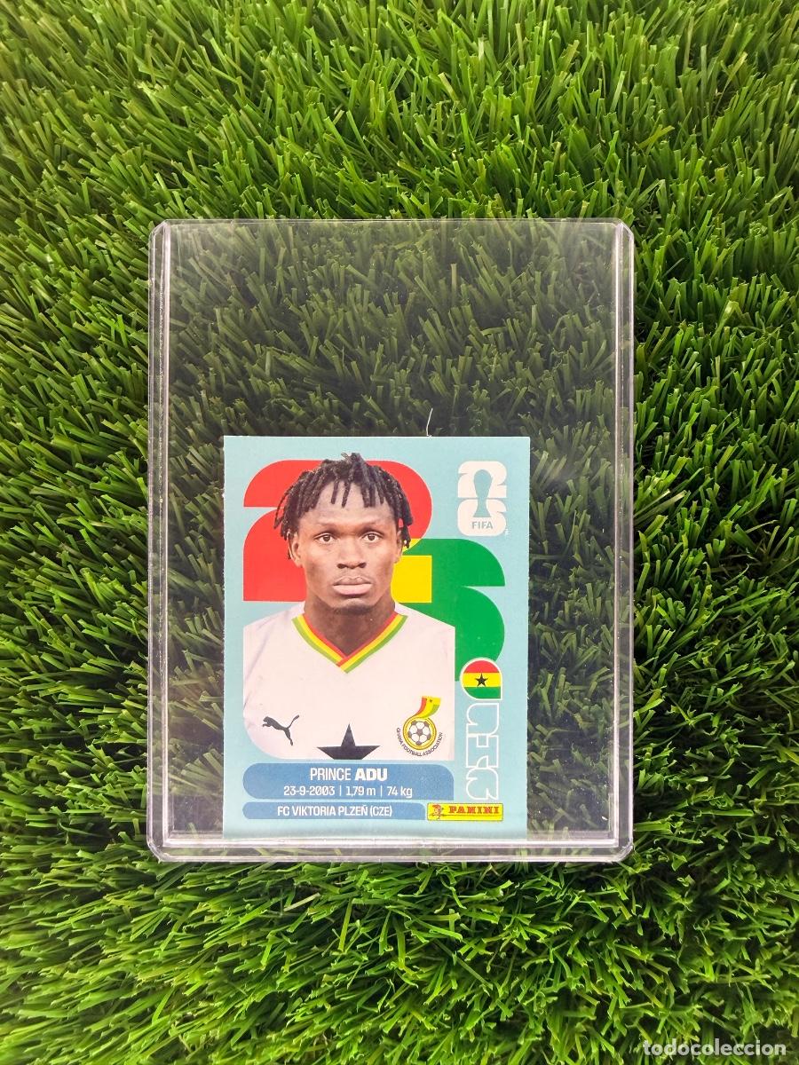 Cromos de f&uacute;tbol: N&ordm; GHA19B Prince Adu Actualizaci&oacute;n Ghana Mundial 2026 Stickers