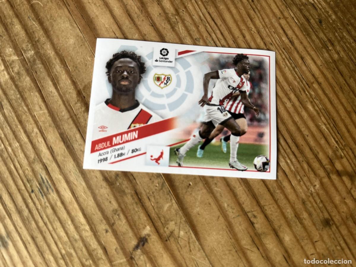 Cromos de f&uacute;tbol: CROMO SIN PEGAR NUNCA PEGADO ALBUM LIGA ESTE 22 23 2022 2023 FICHAJES # 48 MUMIN RAYO VALLECANO