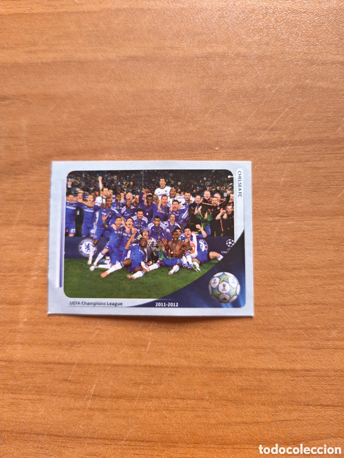 Cromos de f&uacute;tbol: Cromo Chelsea Champions League 12/13
