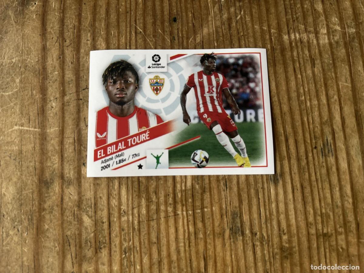 Cromos de f&uacute;tbol: CROMO SIN PEGAR NUNCA PEGADO ALBUM LIGA ESTE 22 23 2022 2023 FICHAJES # 51 EL BILAL TOURE ALMERIA