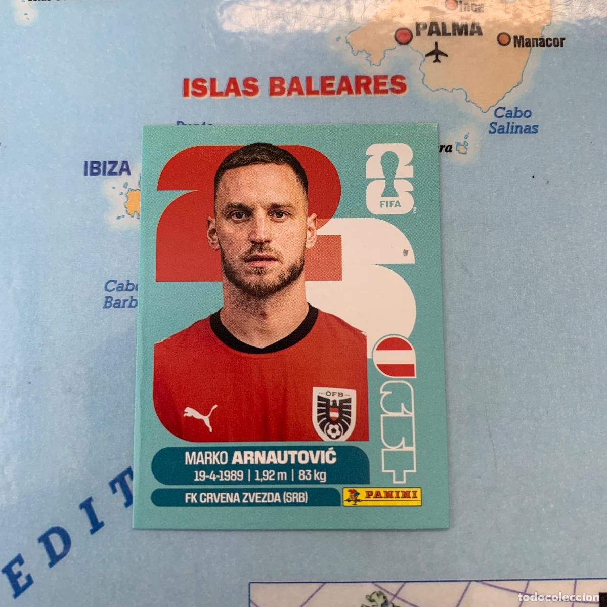 Cromos de f&uacute;tbol: Austria n&uacute;mero 20 cromo panini Mundial Fifa World Cup 2026