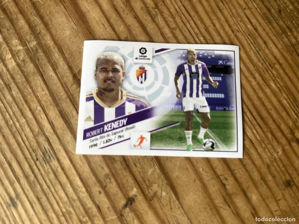 Cromos de f&uacute;tbol: CROMO SIN PEGAR NUNCA PEGADO ALBUM LIGA ESTE 22 23 2022 2023 FICHAJES # 54 KENEDY VALLADOLID