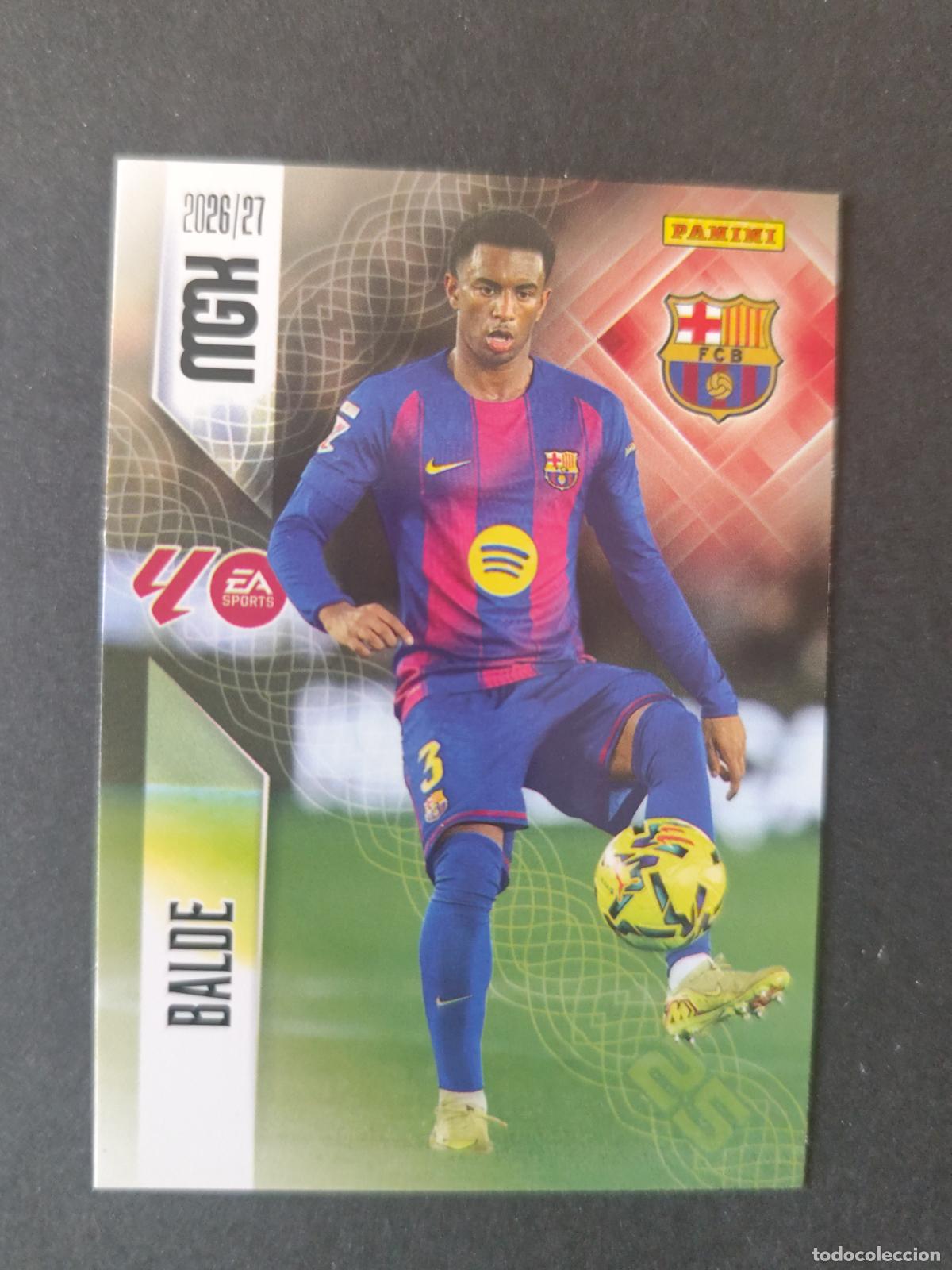 Cromos de f&uacute;tbol: 81 BALDE BARCELONA MEGACRACKS 2026 2027 26 27