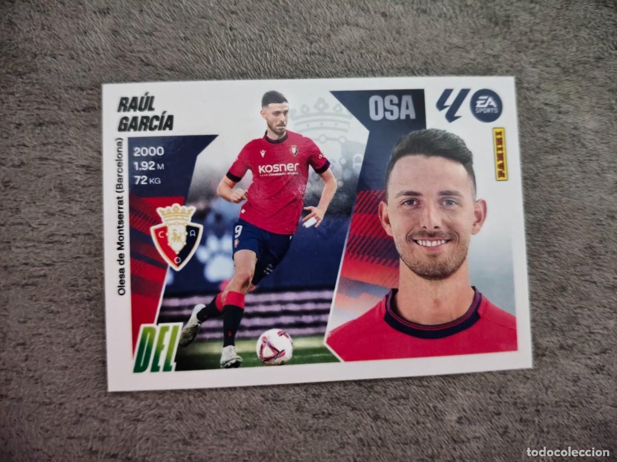 Cromos de f&uacute;tbol: Cromo 20 RA&Uacute;L GARC&Iacute;A CA OSASUNA. Colecci&oacute;n LALIGA F&uacute;tbol 2025-2026 PANINI Nuevo