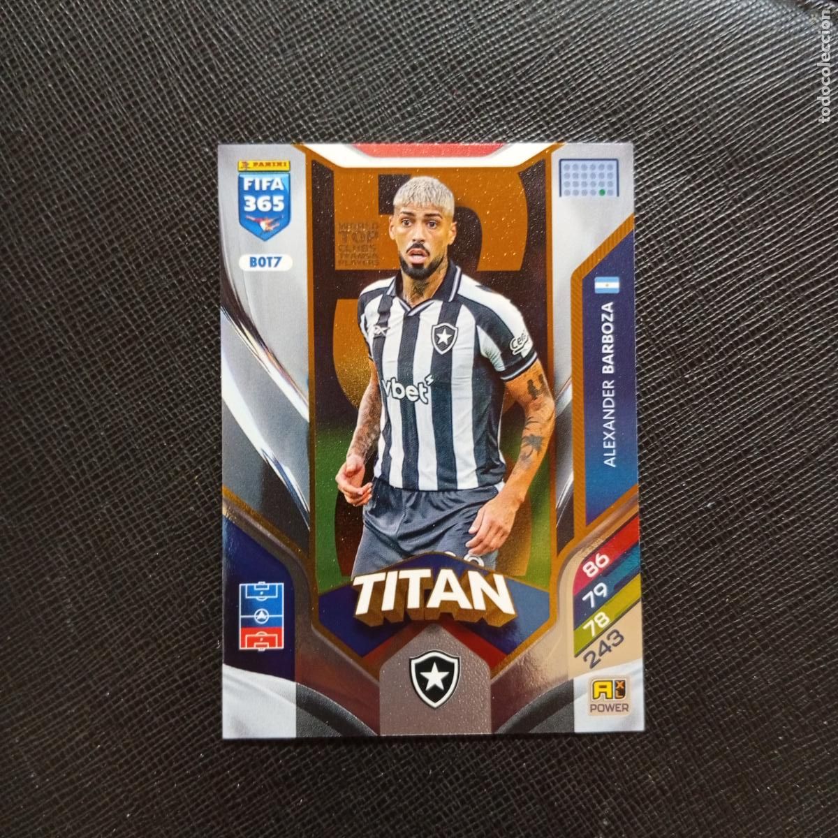 Cromos de f&uacute;tbol: BOT7 BARBOZA BOTAFOGO ADRENALYN 2025 2026 FIFA 365 CROMO FUTBOL 25 26 - A215 PG67