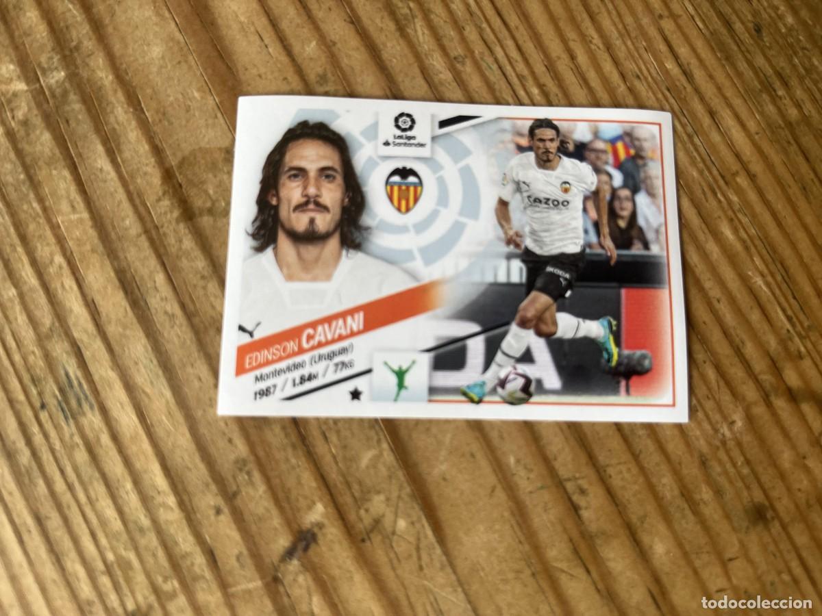 Cromos de f&uacute;tbol: CROMO SIN PEGAR NUNCA PEGADO ALBUM LIGA ESTE 22 23 2022 2023 FICHAJES # 60 CAVANI VALENCIA