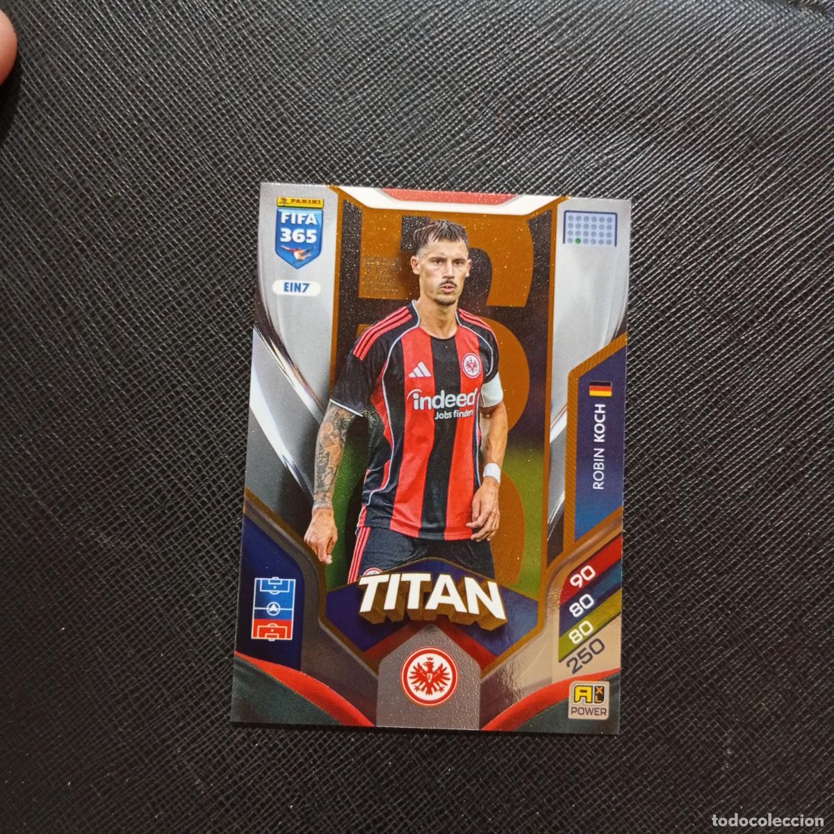 Fu&szlig;ball-Sticker: EIN7 KOCH FRANKFURT ADRENALYN 2025 2026 FIFA 365 CROMO FUTBOL 25 26 - A215 PG67