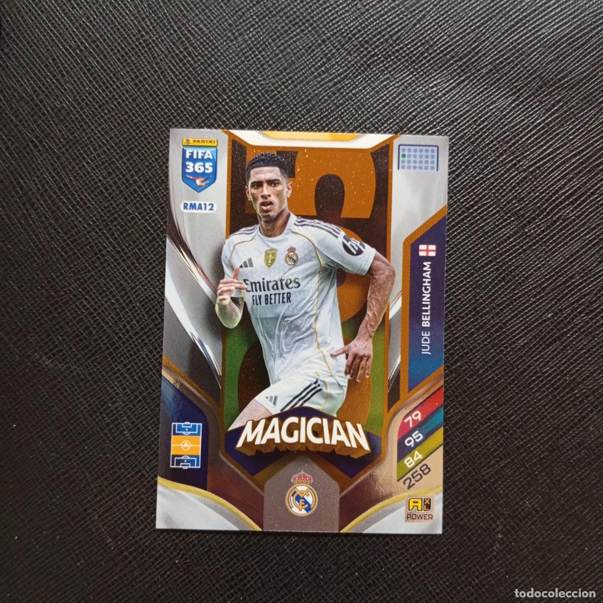 Cartes &agrave; collectionner de Football: RMA12 BELLINGHAM REAL MADRID ADRENALYN 2025 2026 FIFA 365 CROMO FUTBOL 25 26 - A215 PG67