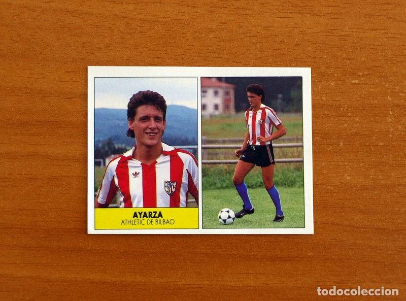 Cromos de f&uacute;tbol: Athletic de Bilbao - Ayarza - Ediciones Festival 1987-1988, 87-88 - Nunca pegado