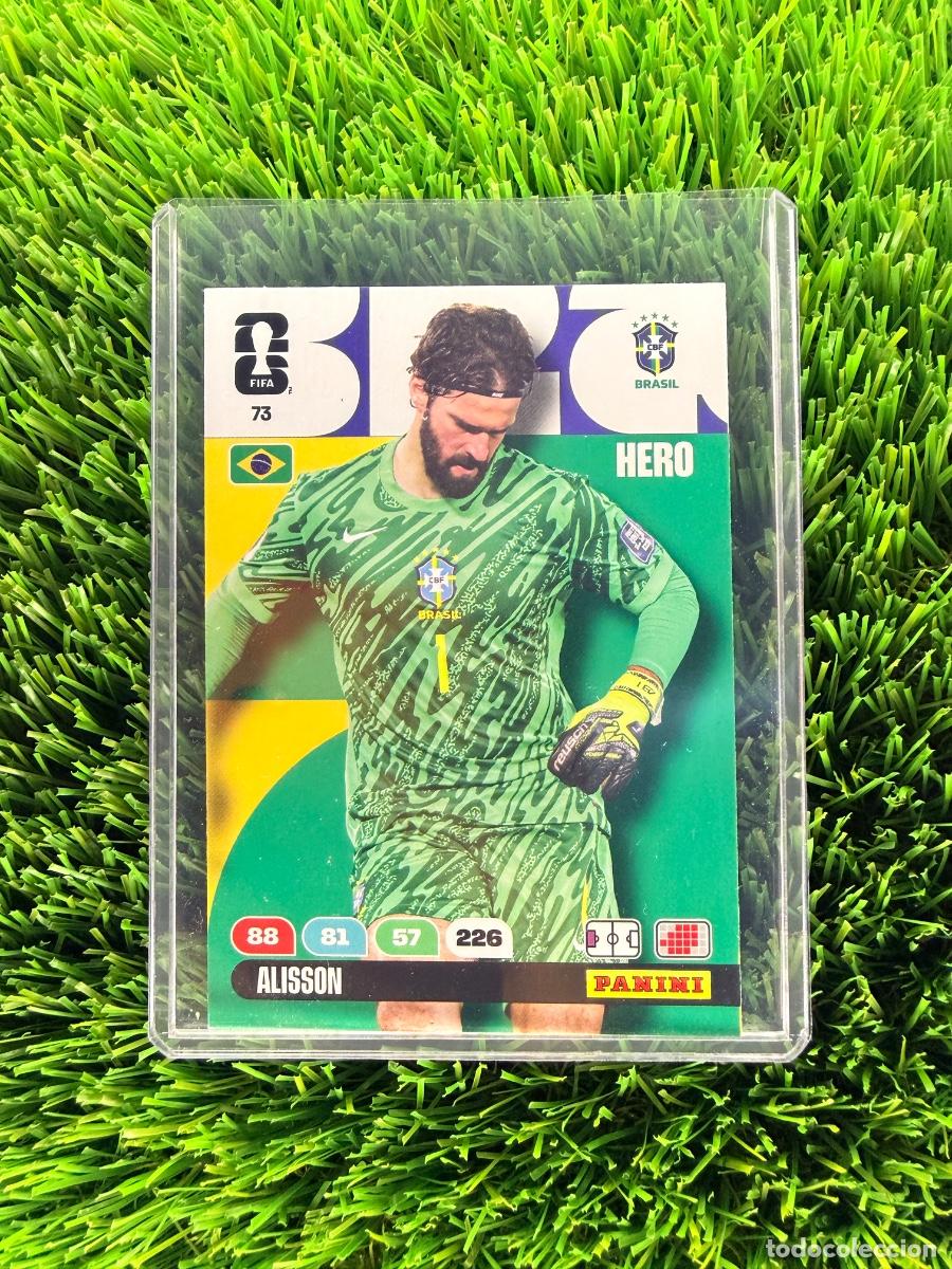 Cromos de f&uacute;tbol: N&ordm; 73 Alisson Brasil Adrenalyn XL Mundial 2026