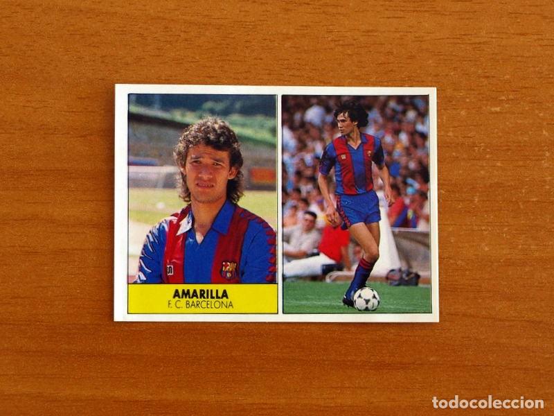 Cromos de f&uacute;tbol: F&uacute;tbol Club Barcelona - Amarilla - Ediciones Festival 1987-1988, 87-88 - Nunca Pegado