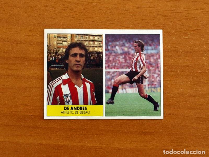 Cromos de f&uacute;tbol: Athletic de Bilbao - De Andr&eacute;s - Ediciones Festival 1987-1988, 87-88 - Nunca Pegado