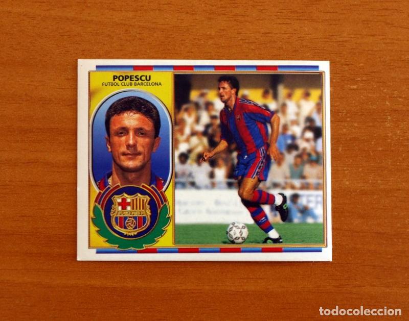 Cromos de f&uacute;tbol: F&uacute;tbol Club Barcelona - Popescu - Ediciones Este Liga 1996-1997, 96-97 - Nunca Pegado
