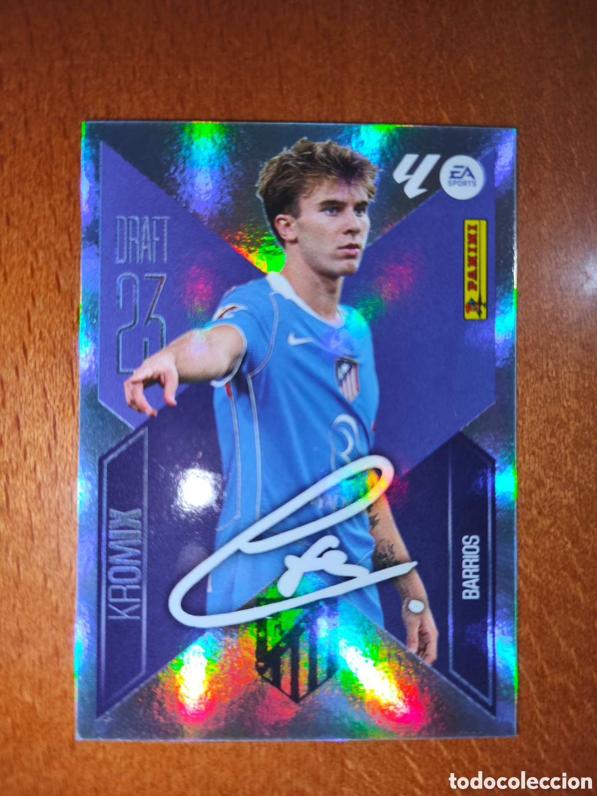 Cromos de f&uacute;tbol: Barrios n&deg;K3 DRAFT 23 KROMIX liga este 26/27 Atl&eacute;tico De Madrid