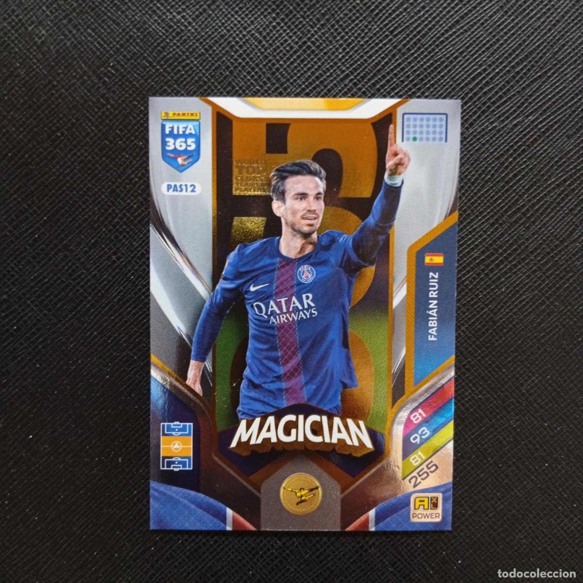 Fu&szlig;ball-Sticker: PAS12 FABIAN RUIZ PSG ADRENALYN 2025 2026 FIFA 365 CROMO FUTBOL 25 26 - A215 PG68