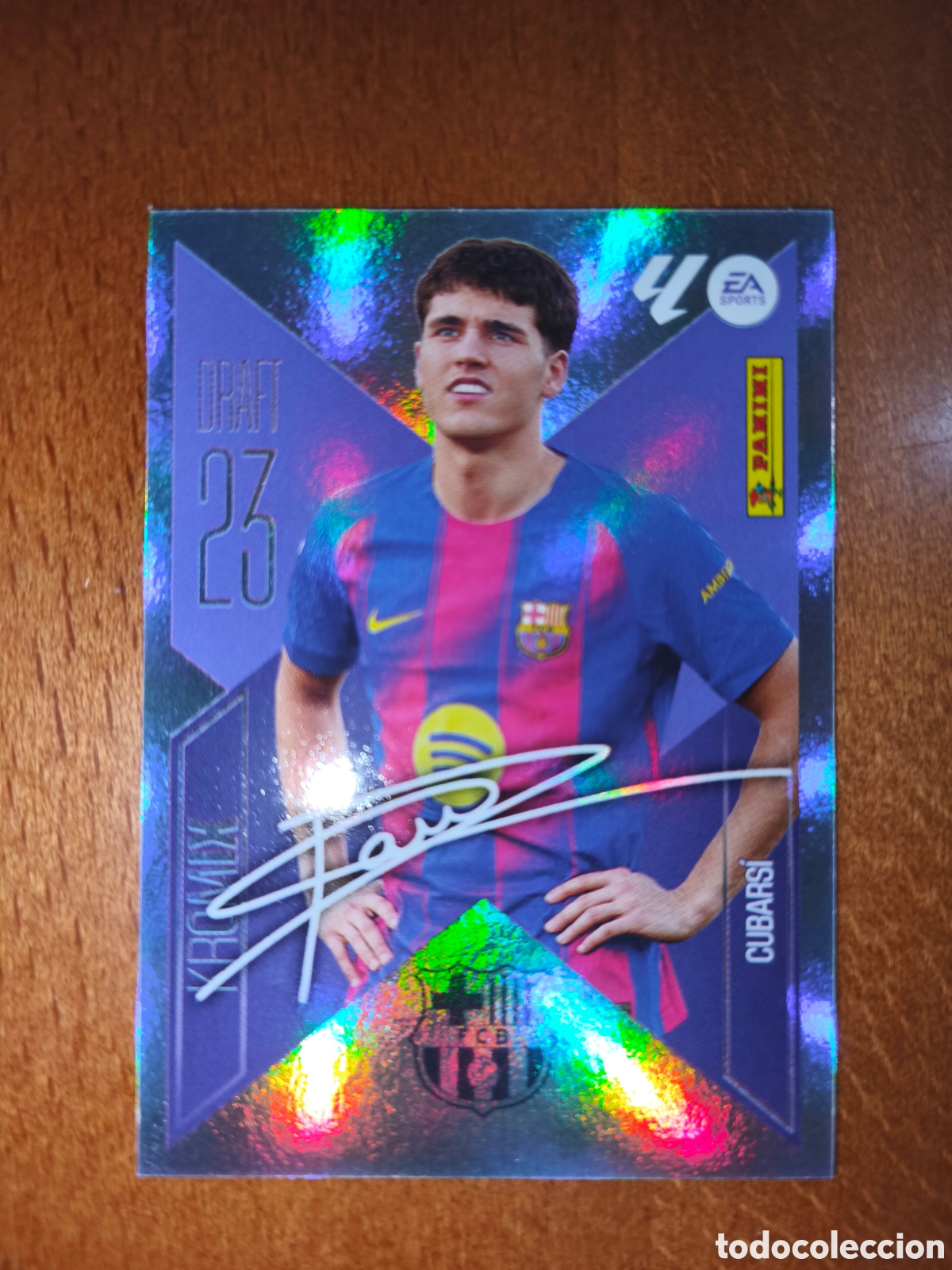 Cartes &agrave; collectionner de Football: Cubarsi n&deg;K6 DRAFT 23 KROMIX liga este 26/27 Barcelona