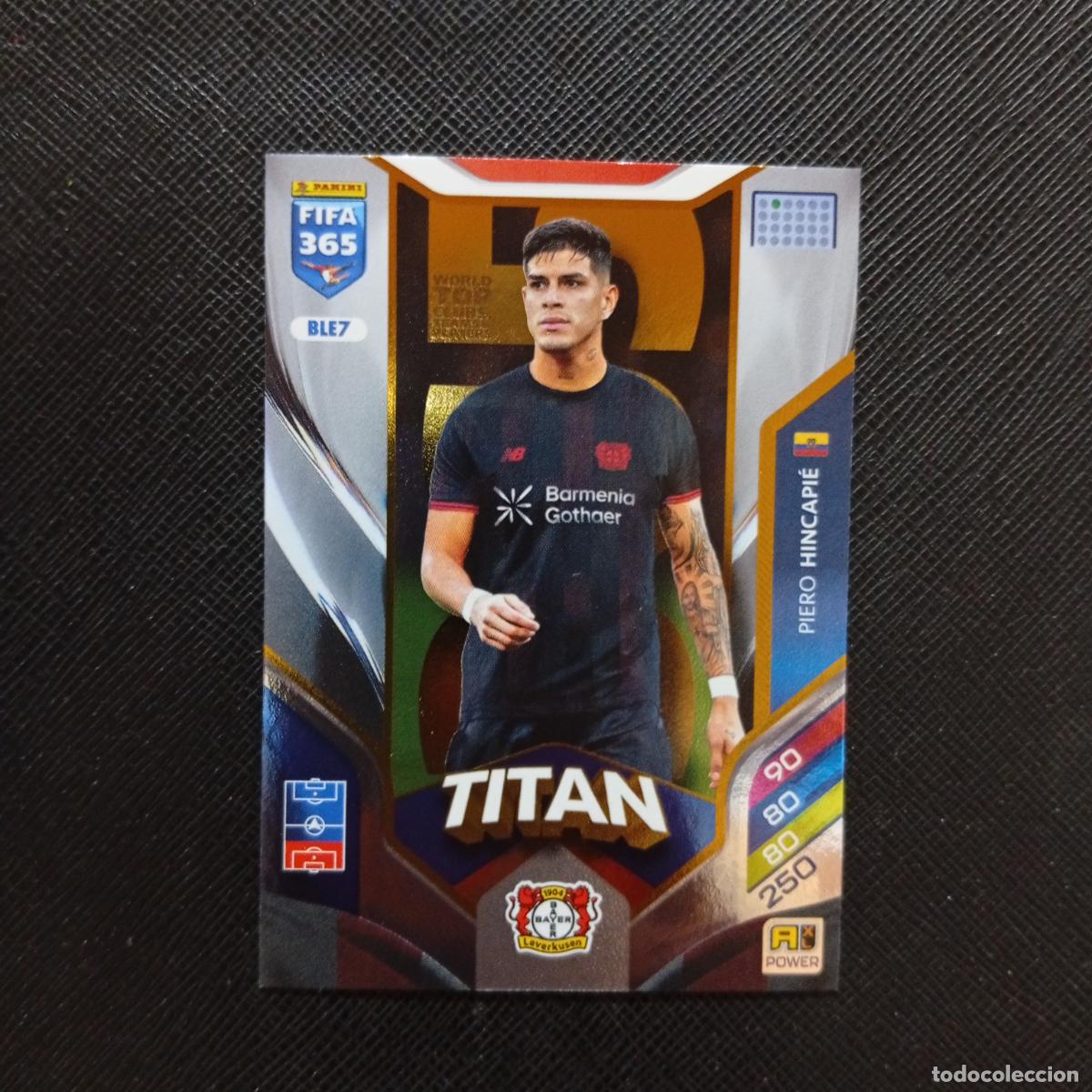 Figurine di Calcio: BLET7 HINCAPIE LEVERKUSEN ADRENALYN 2025 2026 FIFA 365 CROMO FUTBOL 25 26 - A215 PG68
