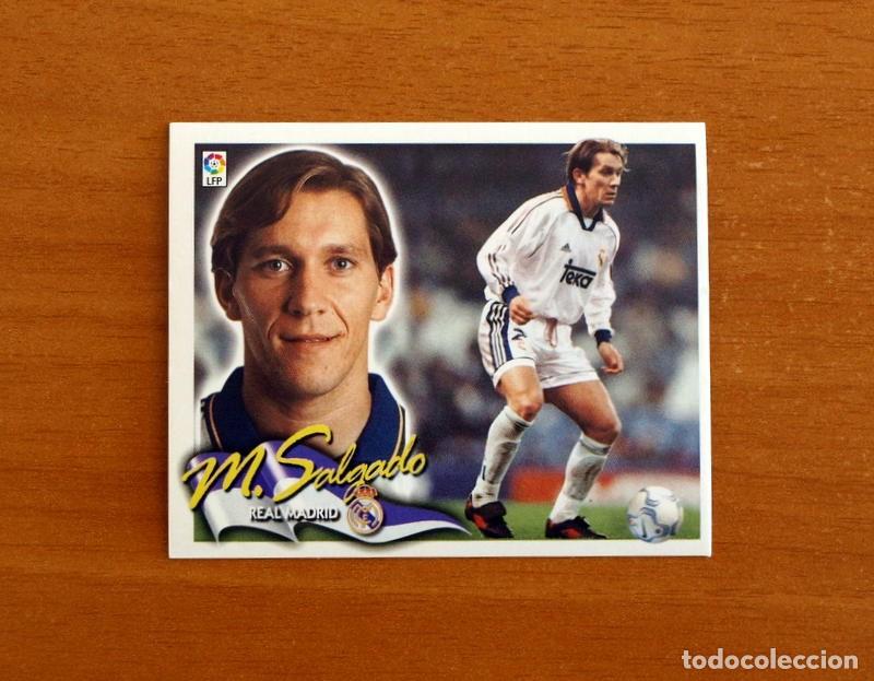 Football Stickers: Real Madrid - Michel Salgado - Ediciones Este Liga 2000-2001, 00-01 - Nunca Pegado