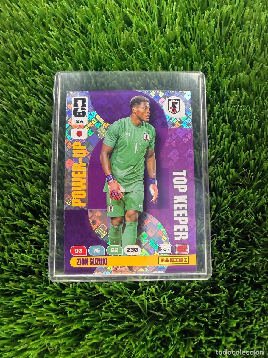 Football Stickers: N&ordm; 554 Zion Suzuki Top Keeper Jap&oacute;n Adrenalyn XL Mundial 2026