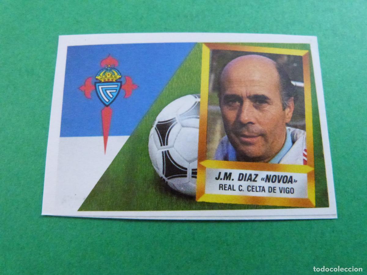 Cromos de f&uacute;tbol: CROMO FUTBOL NOVOA CELTA DE VIGO RECORTADO LIGA ESTE 1988-1989/88-89