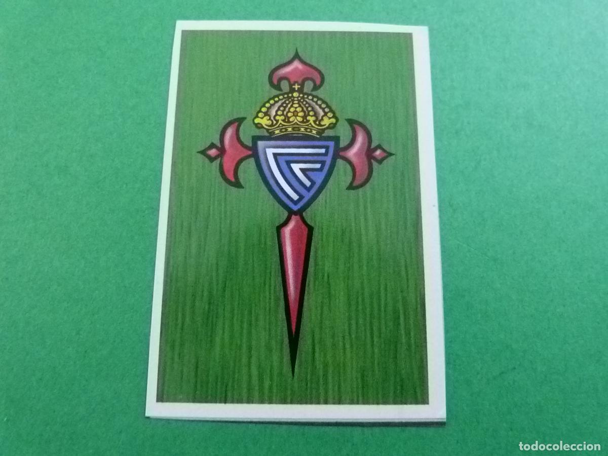 Cromos de f&uacute;tbol: CROMO FUTBOL ESCUDO CELTA DE VIGO RECORTADO LIGA ESTE 1988-1989/88-89