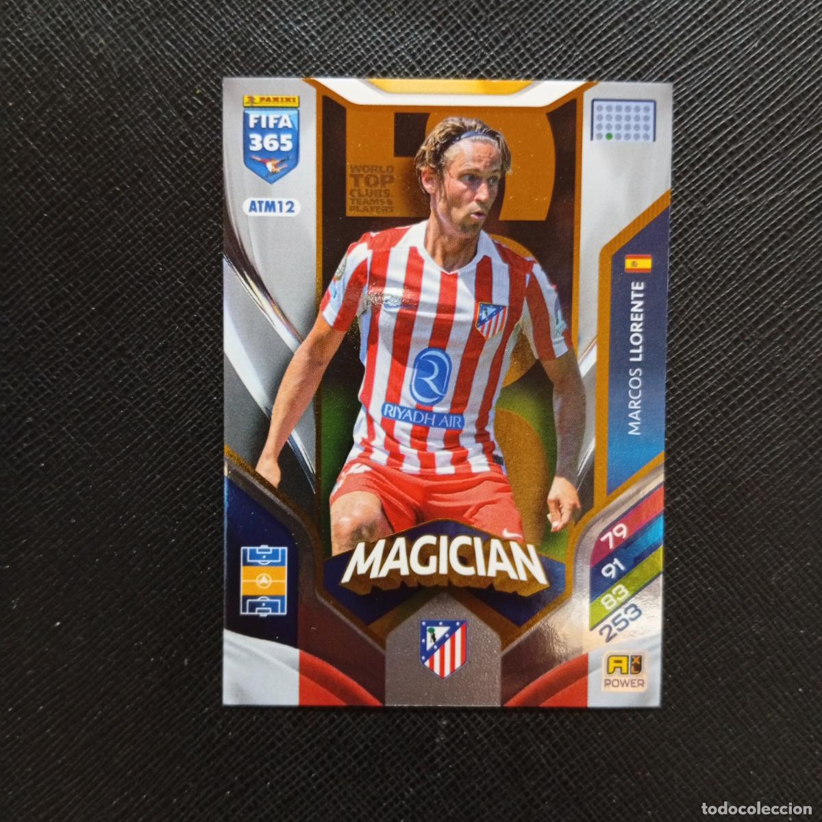 Cromos de f&uacute;tbol: ATM12 MARCOS LLORENTE AT MADRID ADRENALYN 2025 2026 FIFA 365 CROMO FUTBOL 25 26 - A215 PG69