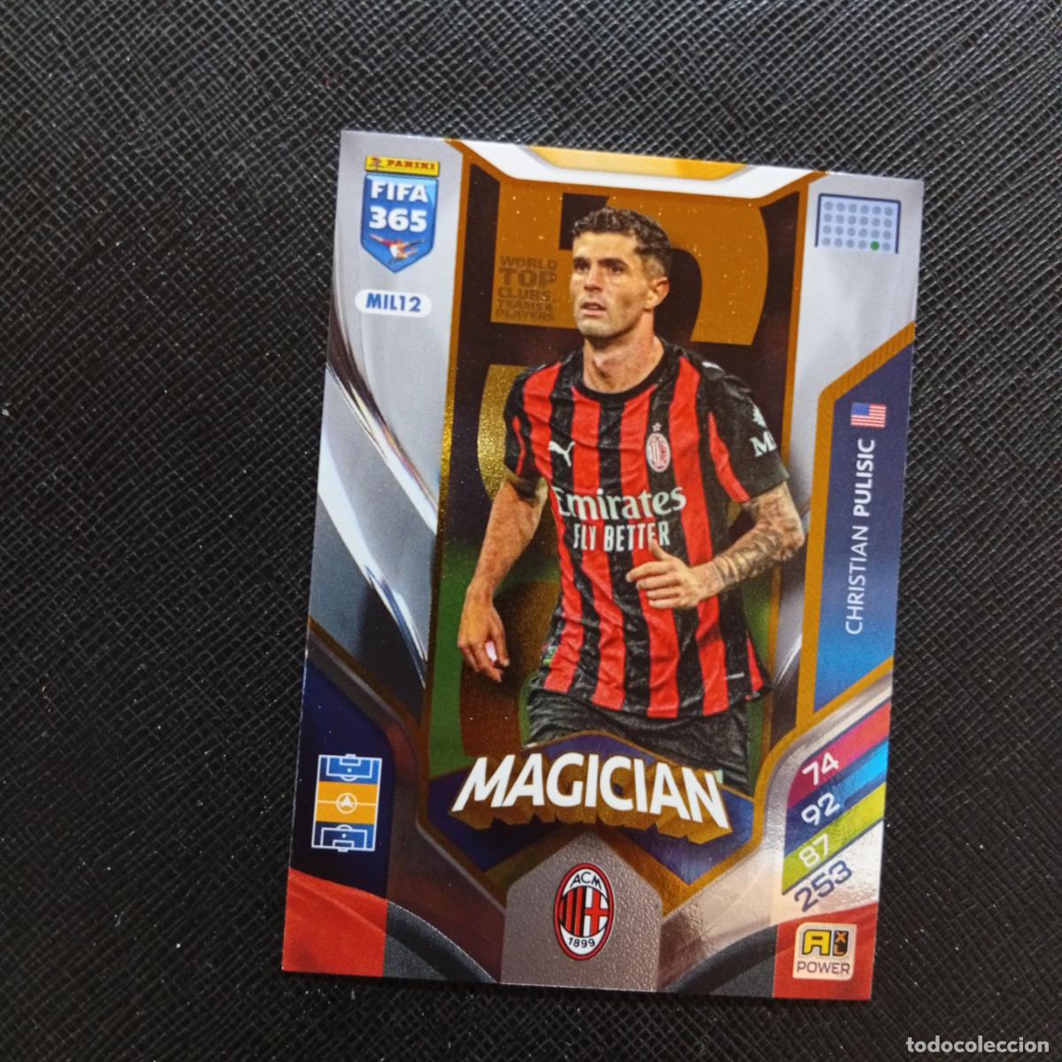 Cromos de f&uacute;tbol: MIL12 PULISIC MILAN ADRENALYN 2025 2026 FIFA 365 CROMO FUTBOL 25 26 - A215 PG69