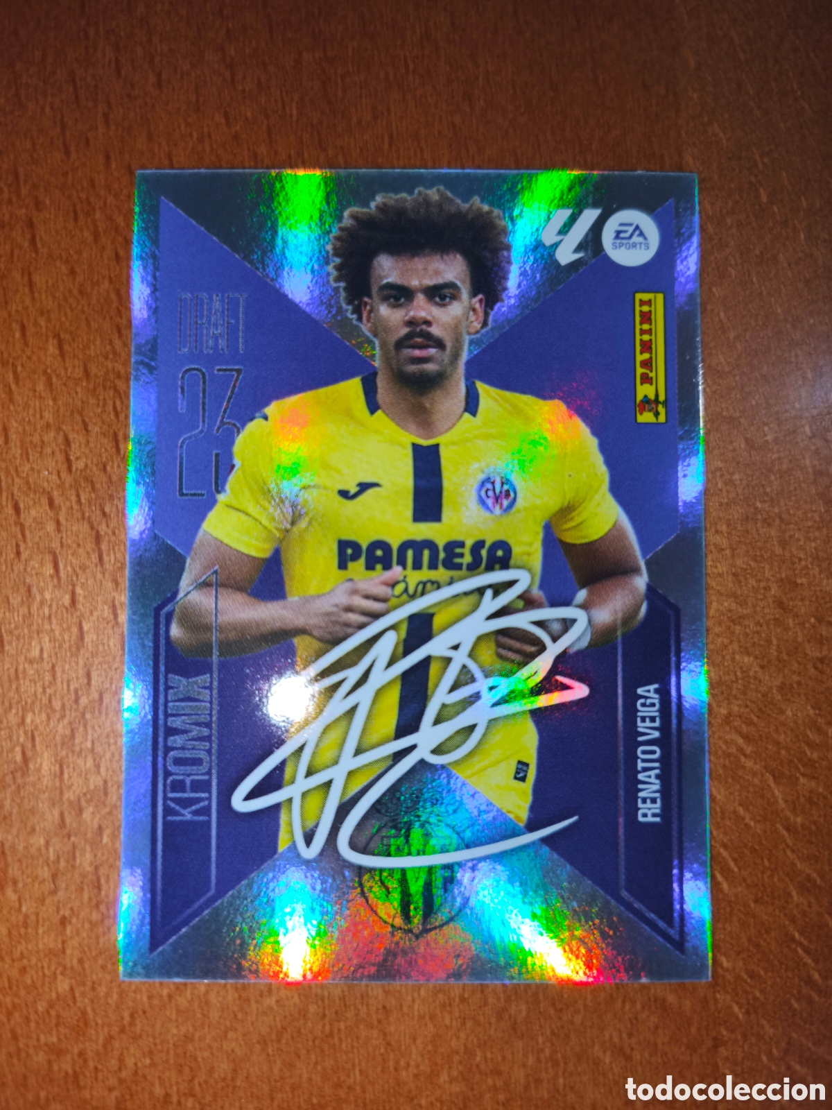 Cartes &agrave; collectionner de Football: Renato Veiga n&deg;K20 DRAFT 23 KROMIX liga este 26/27 Villarreal