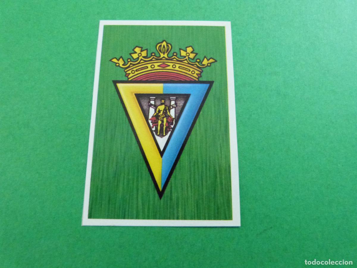 Cartes &agrave; collectionner de Football: CROMO FUTBOL ESCUDO CADIZ C.F. RECORTADO LIGA ESTE 1988-1989/88-89