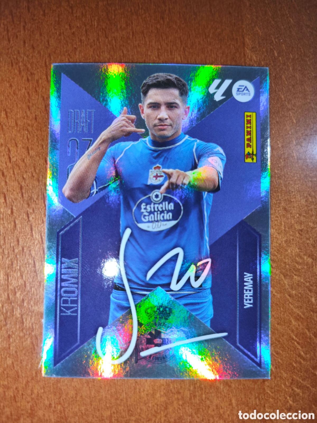Cromos de f&uacute;tbol: Yeremay n&deg;K23 DRAFT 23 KROMIX liga este 26/27 Deportivo