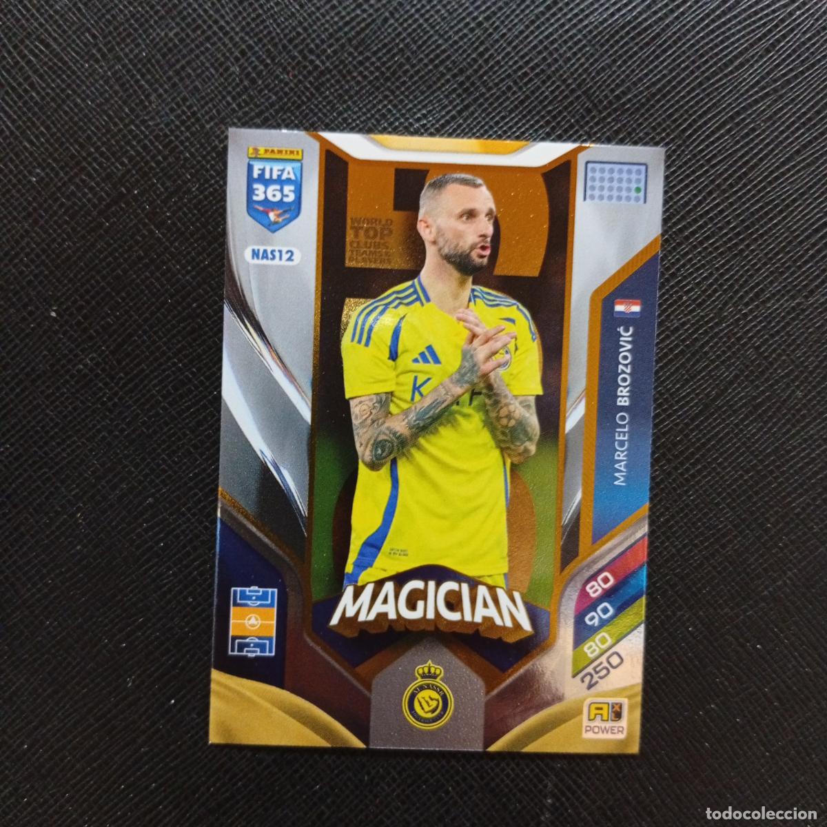 Fu&szlig;ball-Sticker: NAS12 BROZOVIC AL NASSR ADRENALYN 2025 2026 FIFA 365 CROMO FUTBOL 25 26 - A215 PG70