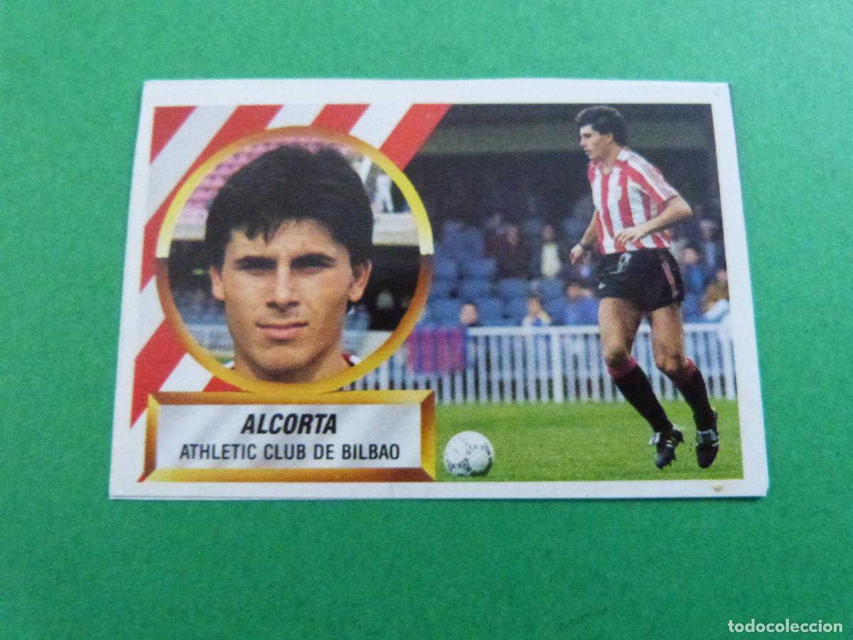 Fu&szlig;ball-Sticker: CROMO FUTBOL ALCORTA ATH. BILBAO RECORTADO N&ordm; 7 LIGA ESTE 1988-1989/88-89