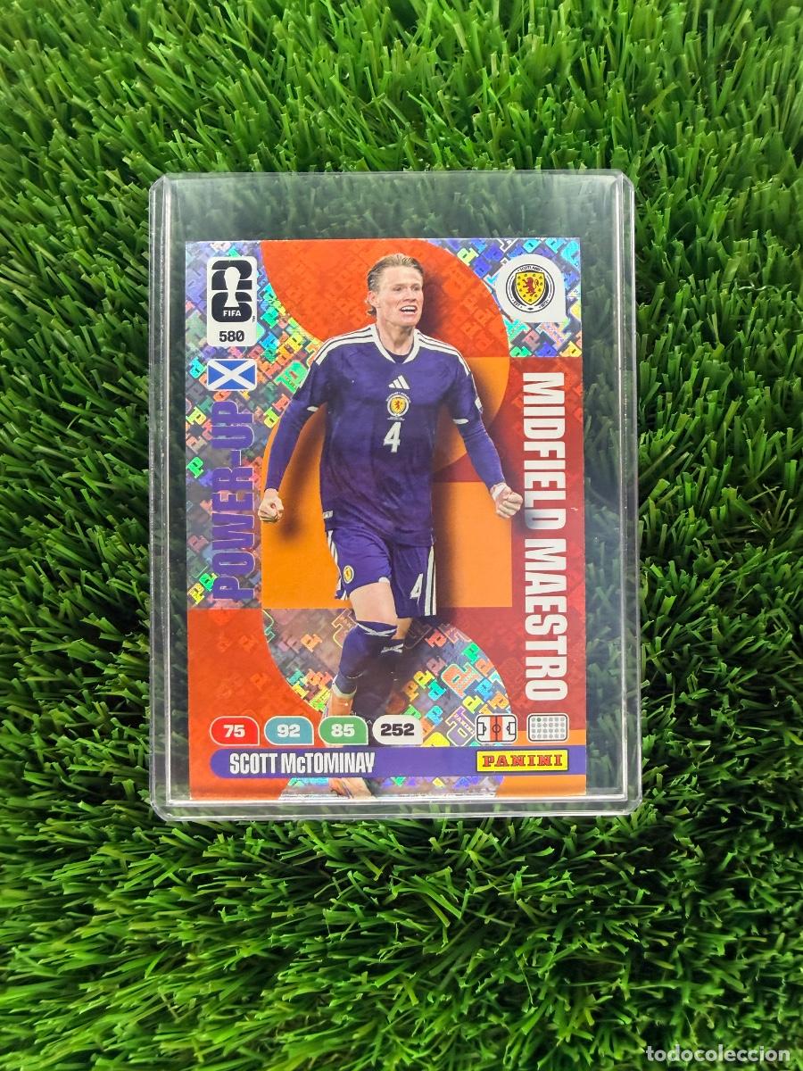 Fu&szlig;ball-Sticker: N&ordm; 580 Scott McTominay Midfield Maestro Escocia Adrenalyn XL Mundial 2026